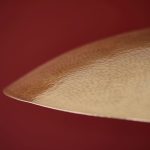 Brass Hammered Disc Pendant - Image 6