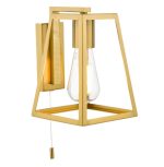 Claudia Wall Light Natural Brass