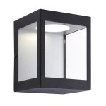 Dean 1lt Wall Light LED Matt Black