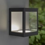 Dean 1lt Wall Light LED Matt Black - Image 3