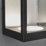 Dean 1lt Wall Light LED Matt Black - Image 4