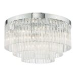 Logan 5lt Flush Polished Chrome Glass