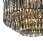 Logan 5lt Flush Polished Chrome Smoked Glass - Image 2