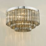Logan 5lt Flush Polished Chrome Smoked Glass - Image 4