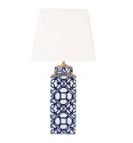 Mystic Table Lamp Blue & White (Base Only)