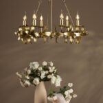Nadria 6lt Pendant Satin Gold - Image 6