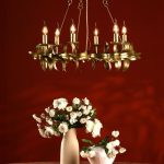 Nadria 6lt Pendant Satin Gold - Image 7