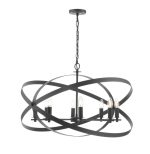 Nitya 8lt Pendant Matt Black