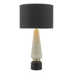 Onora Table Lamp White & Black With Shade