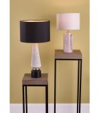 Onora Table Lamp White & Black With Shade - Image 5