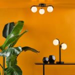 Orlena 3lt Flush Matt Black & Opal Glass - Image 6