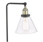 Ray Table Lamp Antique Brass & Glass - Image 3