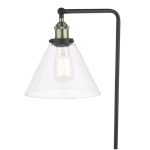 Ray Floor Lamp Antique Brass & Glass - Image 3