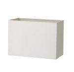 Modena Ivory Cotton Rectangle Shade 20cm