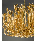 Silvius 9lt Pendant Gold Leaf - Image 2