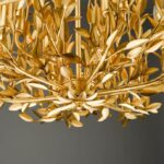Silvius 9lt Pendant Gold Leaf - Image 3