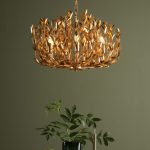 Silvius 9lt Pendant Gold Leaf - Image 5
