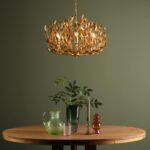 Silvius 9lt Pendant Gold Leaf - Image 6