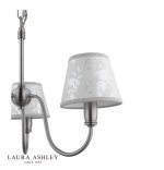 Laura Ashley Westbourne 3lt Armed Pendant Polished Pewter With Shade - Image 2