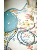 Laura Ashley Bramhope Table Lamp Blue Ceramic With Shade - Image 6