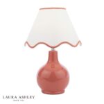 Laura Ashley Bramhope Table Lamp Terracotta With Shade