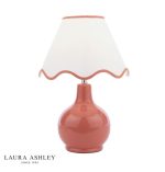 Laura Ashley Bramhope Table Lamp Terracotta With Shade