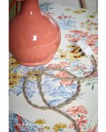 Laura Ashley Bramhope Table Lamp Terracotta With Shade - Image 6