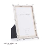 Laura Ashley Emmett Photo Frame Polished Nickel 4x6 Inch