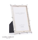 Laura Ashley Emmett Photo Frame Polished Nickel 4x6 Inch