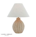 Laura Ashley Fernhill Table Lamp Matt Cream With Shade