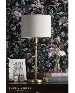 Laura Ashley Highgrove Table Lamp Matt Antique Brass With Shade - Image 3