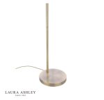 Laura Ashley Isaac Floor Lamp Antique Brass & Glass - Image 3