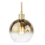 Lycia 3lt Bar Pendant Satin Gold & Gold Ombre Glass - Image 5