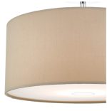 Ronda Ecru Faux Silk Easy Fit Shade 40cm - Image 4
