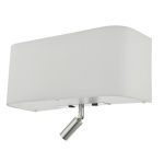 Ronda 3lt Wall Light Ivory With LED Reading Light - Image 2