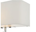 Ronda 3lt Wall Light Ivory With LED Reading Light - Image 5