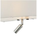 Ronda 3lt Wall Light Ivory With LED Reading Light - Image 6