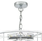 Seville 6lt Pendant Crystal Polished Chrome - Image 4