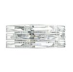 Seville 2lt Wall Light Crystal Polished Chrome