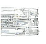 Seville 2lt Wall Light Crystal Polished Chrome - Image 3