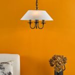 Sivan 3lt Pendant Matt Black With Shade - Image 6
