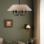 Sivan Plugged Wall Light Matt Black With Shade - Image 6