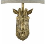 Sophie Giraffe Wall Light Gold With Shade - Image 3