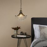 Suri 1lt Pendant Antique Brass Faceted Glass - Image 6