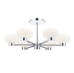 System 6lt Semi Flush Polished Chrome