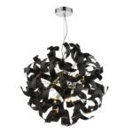 Swash 9lt Pendant Black