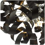 Swash 9lt Pendant Black - Image 2