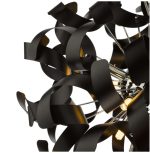 Swash 9lt Pendant Black - Image 3