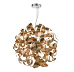 Swash 9lt Pendant Copper