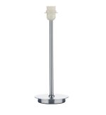 Tuscan Table Lamp Satin Chrome (Base Only) - Image 2